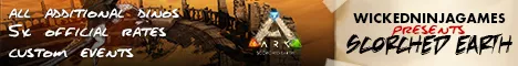 (WNG) 5x PvE UK Cluster - Scorched Earth - (v358.24)