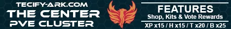TECIFY-ARK.com / The Center [PvE] - (v361.7)