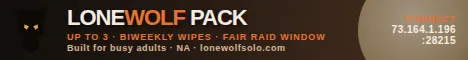 WOLF PACK | 3X | UP TO 3 | Busy Dads & Adults | Monthly [NA]