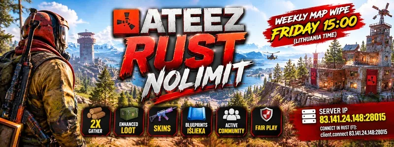 ATEEZ RUST NOLIMIT [2x | SKIN | LOOT+]