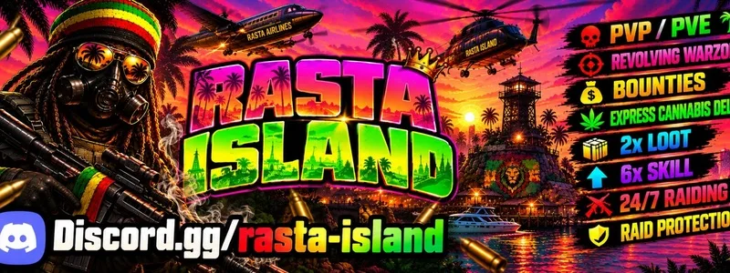 Rasta Island – PVP/PVE  | 2x Loot | 6x Skill | Active Admins